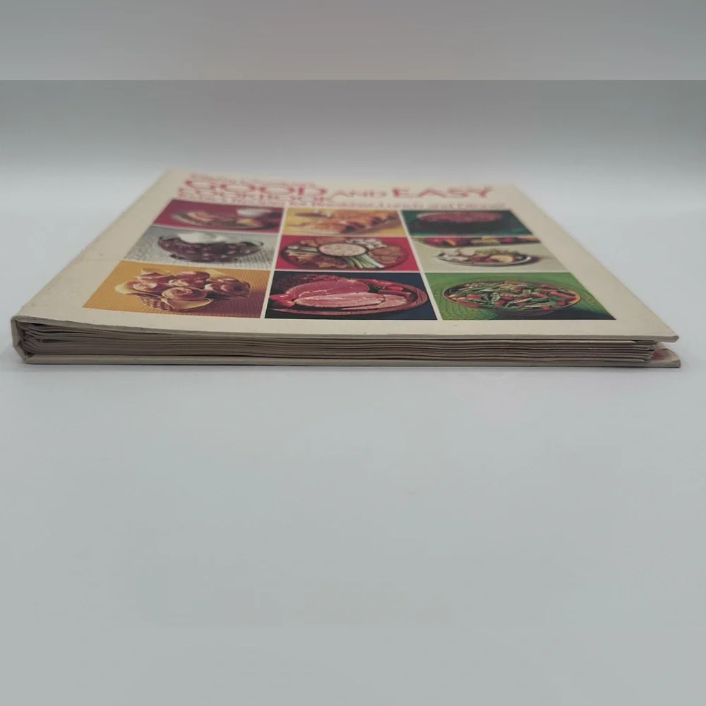 Vintage Betty Crocker's Good and Easy Cookbook (1974, 8th Printing) - Wirebound